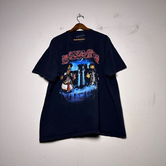 Savage Mode Other - Savage Mode 2 Album Cover Graphic T-Shirt Men 2XL 21 Savage Metro Boomin Rap Tee